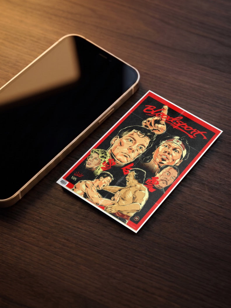Bloodsport Cover Poster