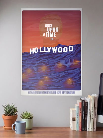 Once Upon A Time In Hollywood Poster