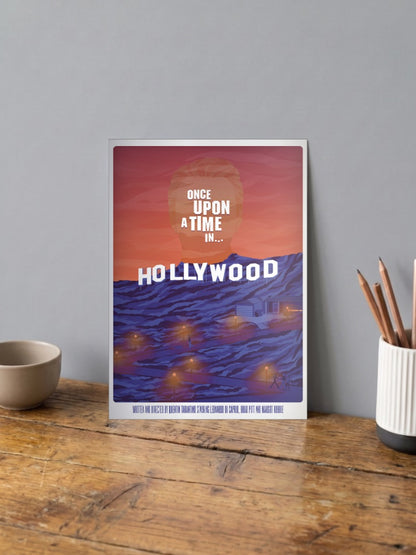 Once Upon A Time In Hollywood Poster