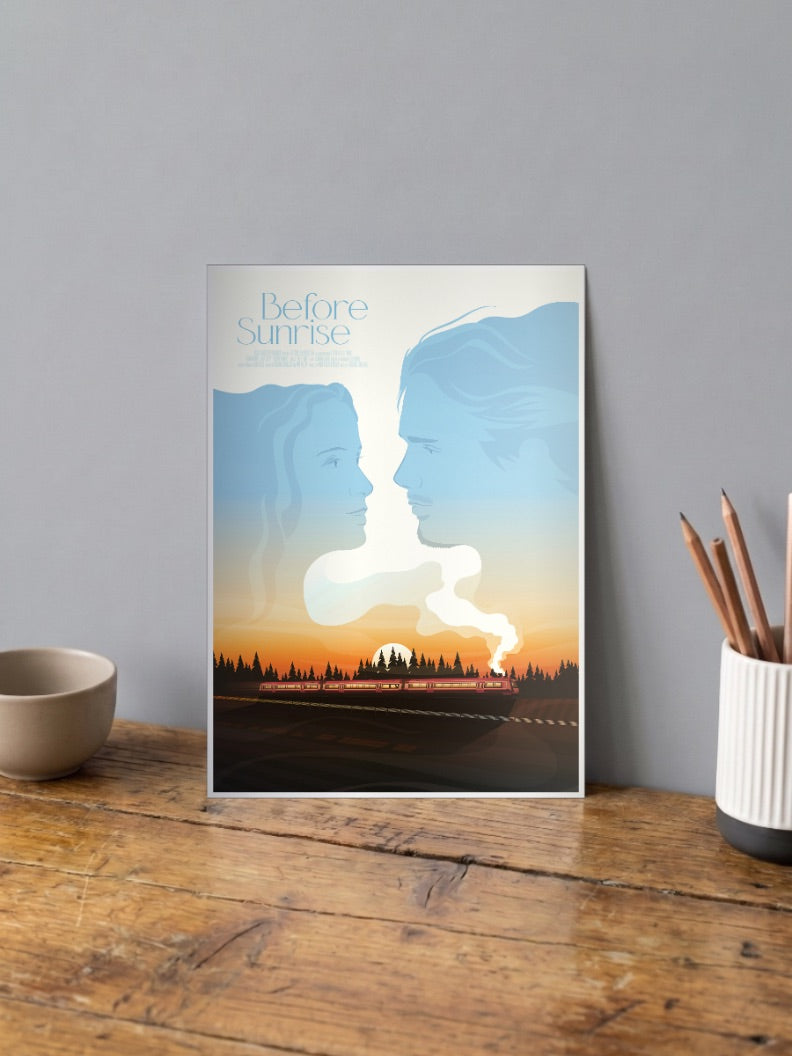 Before Sunrise Art Poster
