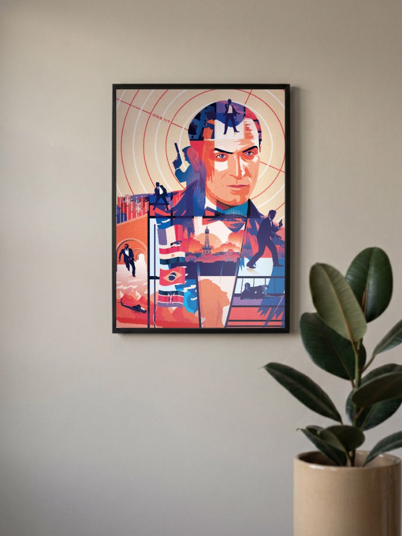 James Bond 007 Collage Poster
