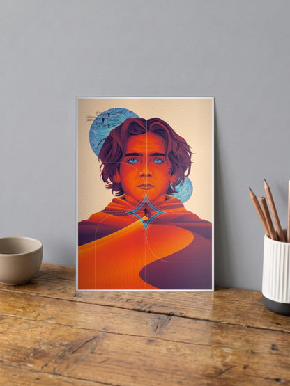 Dune-Timothee Chalamet Poster