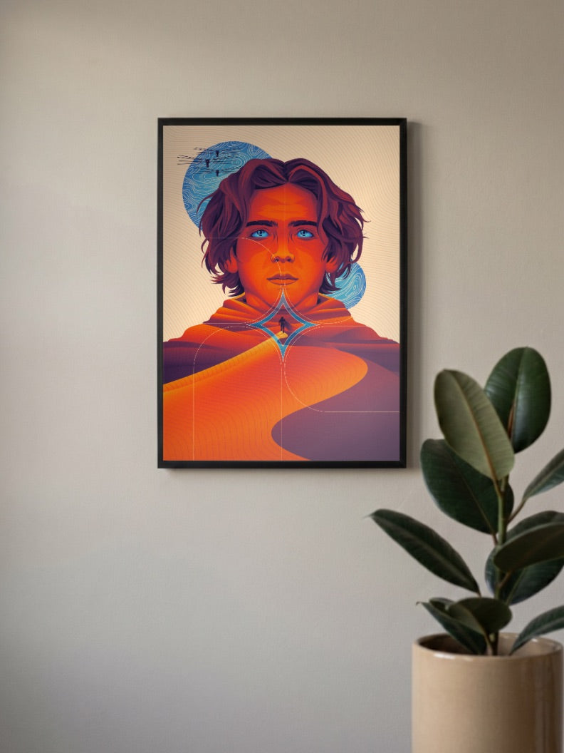 Dune-Timothee Chalamet Poster
