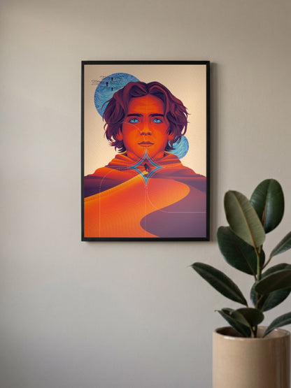 Dune-Timothee Chalamet Poster