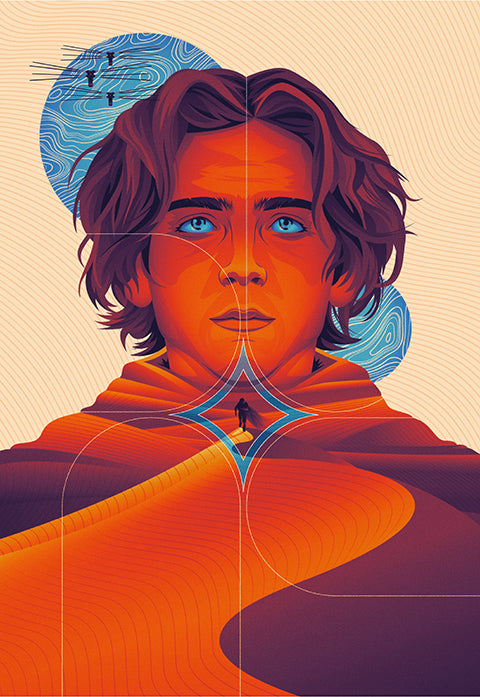 Dune-Timothee Chalamet Poster