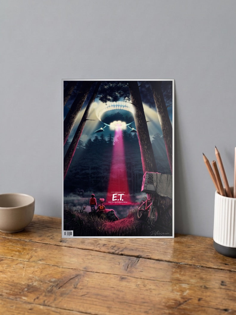 E.T Title Poster
