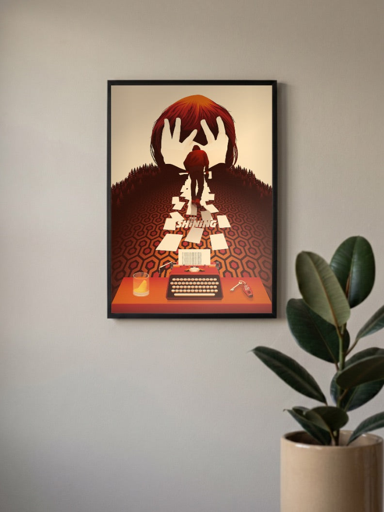 The Shining Hallway Poster Horror Movie Poster