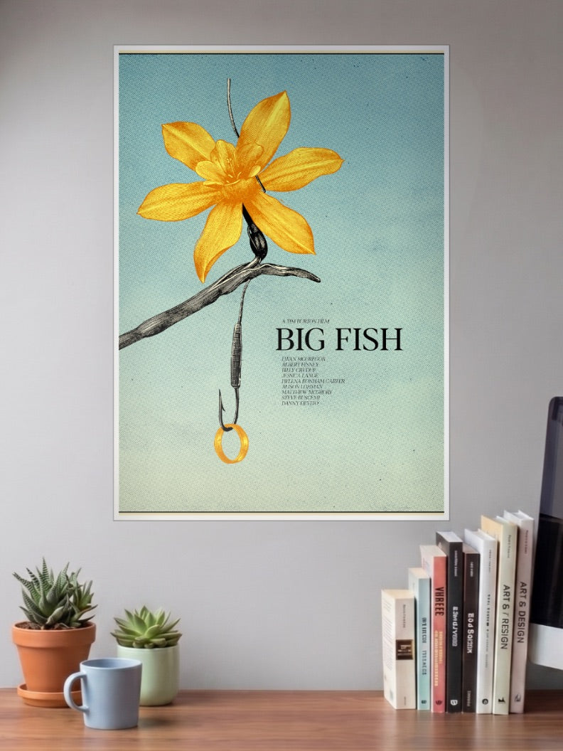 Big Fish Abstarct Poster