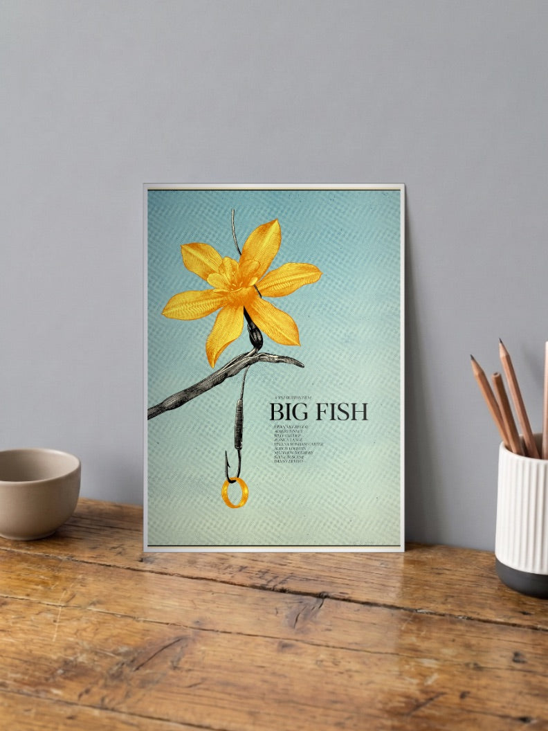 Big Fish Abstarct Poster
