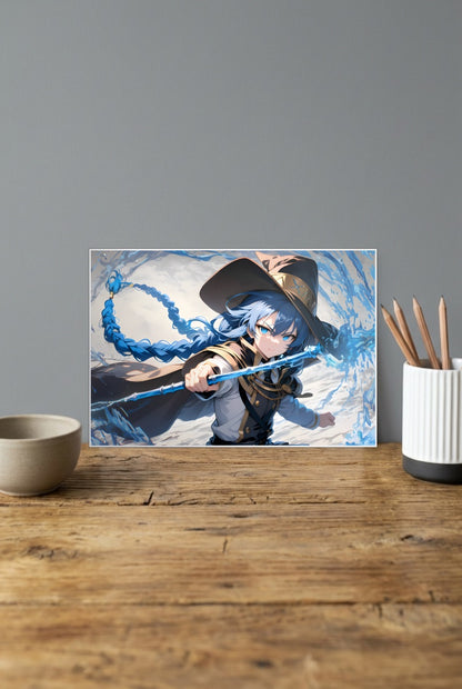 Roxy Mushoku Tensei Anime Poster