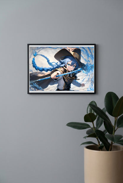Roxy Mushoku Tensei Anime Poster