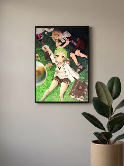 Sylphiette And Rudeus Scene Anime Poster