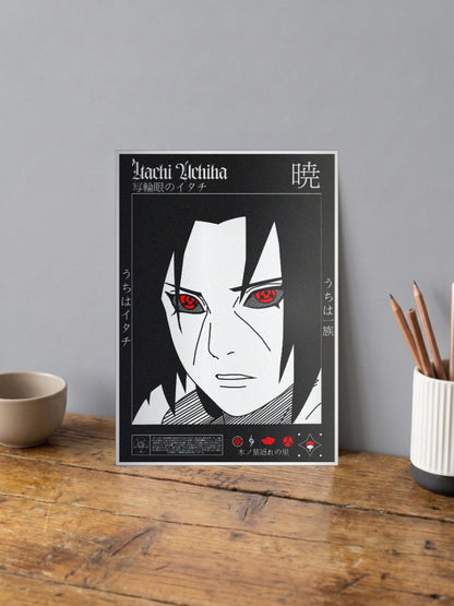 Itachi Uchiha Akatsuki Poster Anime Poster