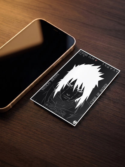 Sasuke Curse Of Hatred Poster Anime Poster