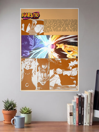 Naruto v/s Sasuke Poster