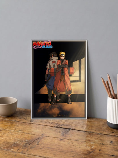 Naruto and Sasuke Poster