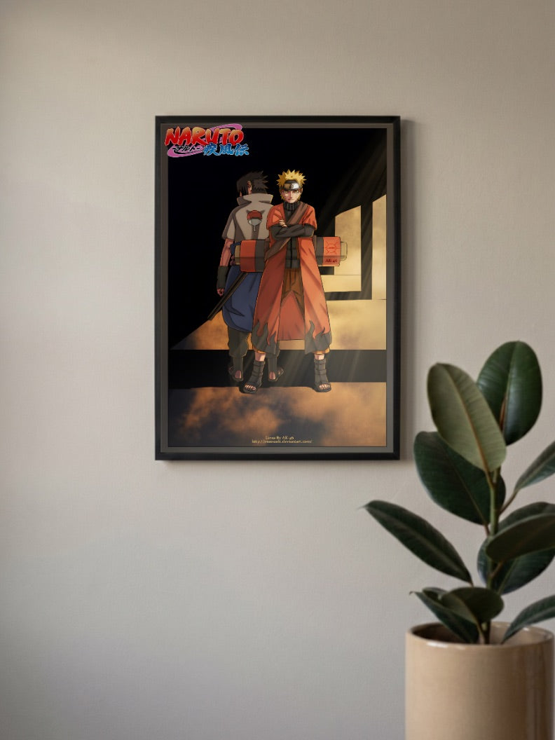 Naruto and Sasuke Poster