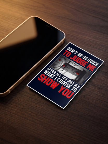 Itachi Quotes Poster