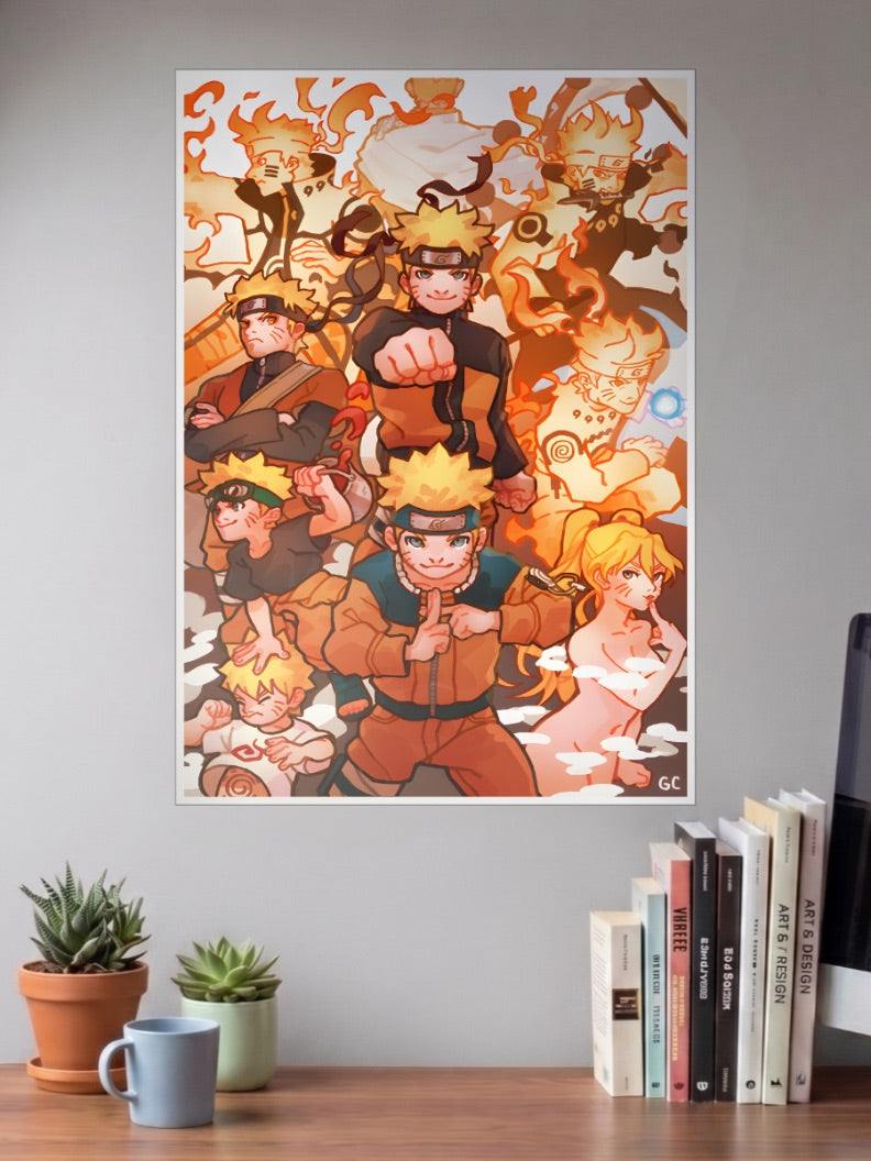 Naruto Evolution Poster