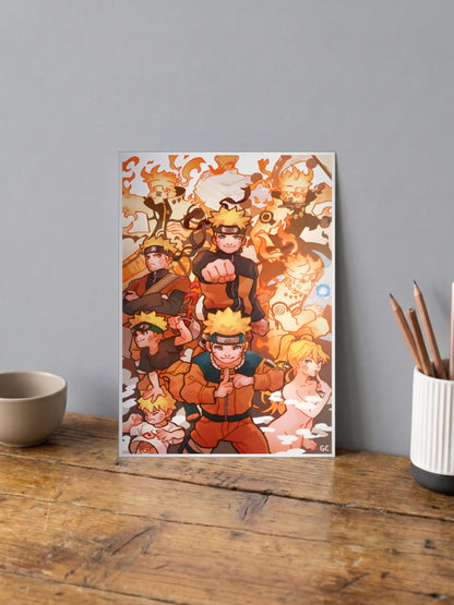 Naruto Evolution Poster