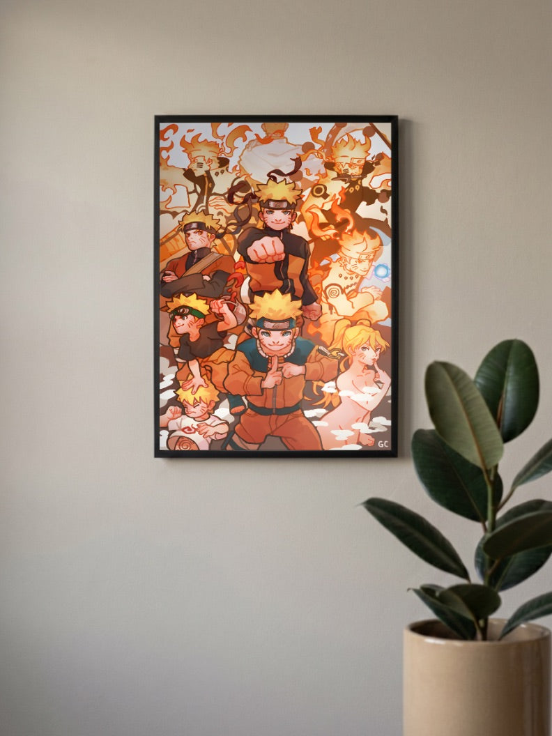 Naruto Evolution Poster