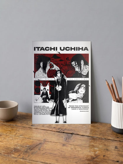 Itachi x Sasuke | Naruto | Anime Poster