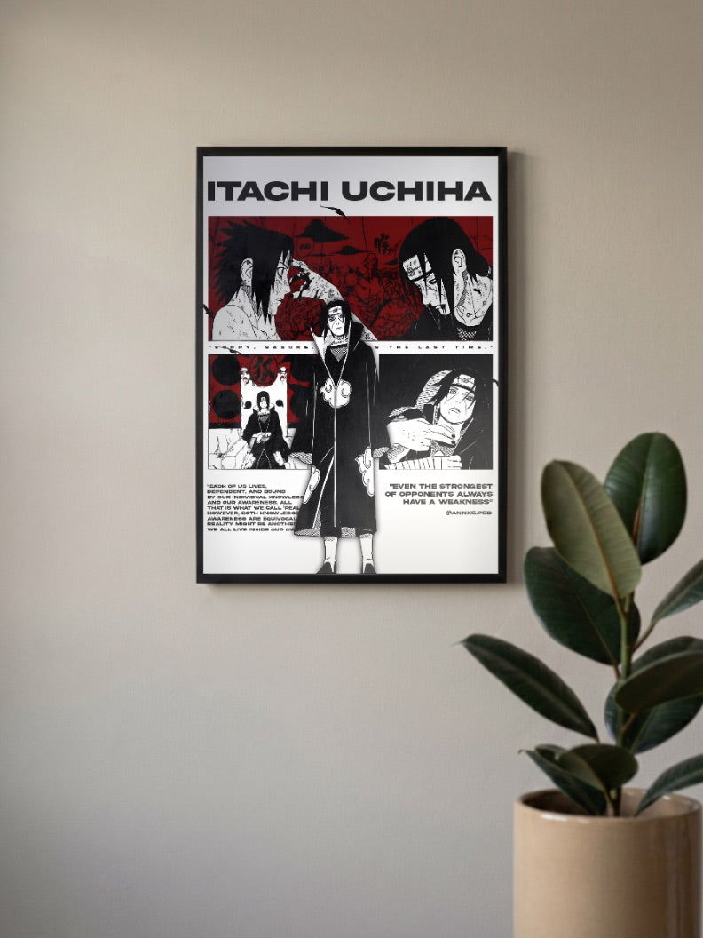 Itachi x Sasuke | Naruto | Anime Poster