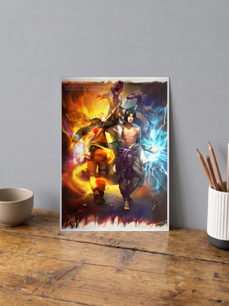 Naruto X Sasuke Poster