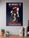 Itachi Uchihato Suffer Save Konoha Poster