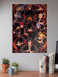 Akatsuki Full Group Poster Anime Poster