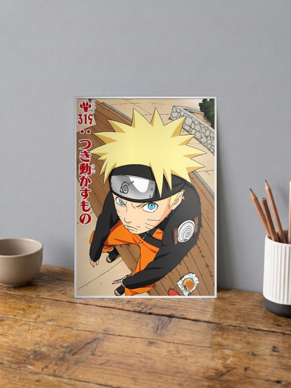 Naruto Manga Volume 319 Cover Anime Poster