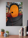Obito Uchiha Masked Portrait Anime Poster