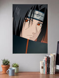 Itachi Uchiha Close Up Eyes Anime Poster