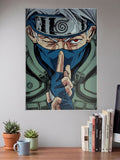 Kakashi Hatake Hand Seal Pose Anime Poster