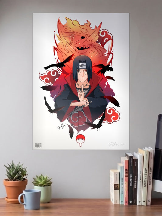 Itachi Uchiha Art Poster