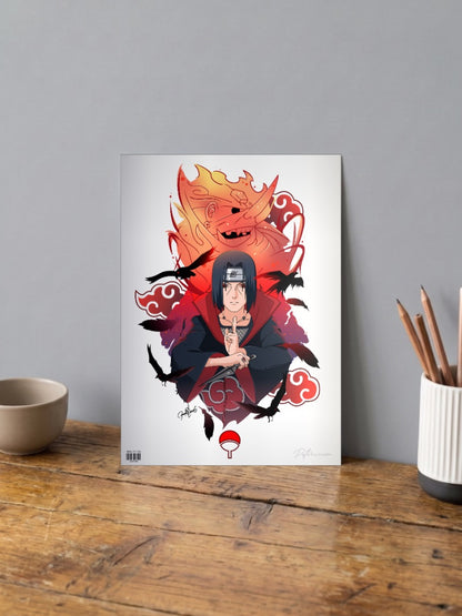 Itachi Uchiha Art Poster