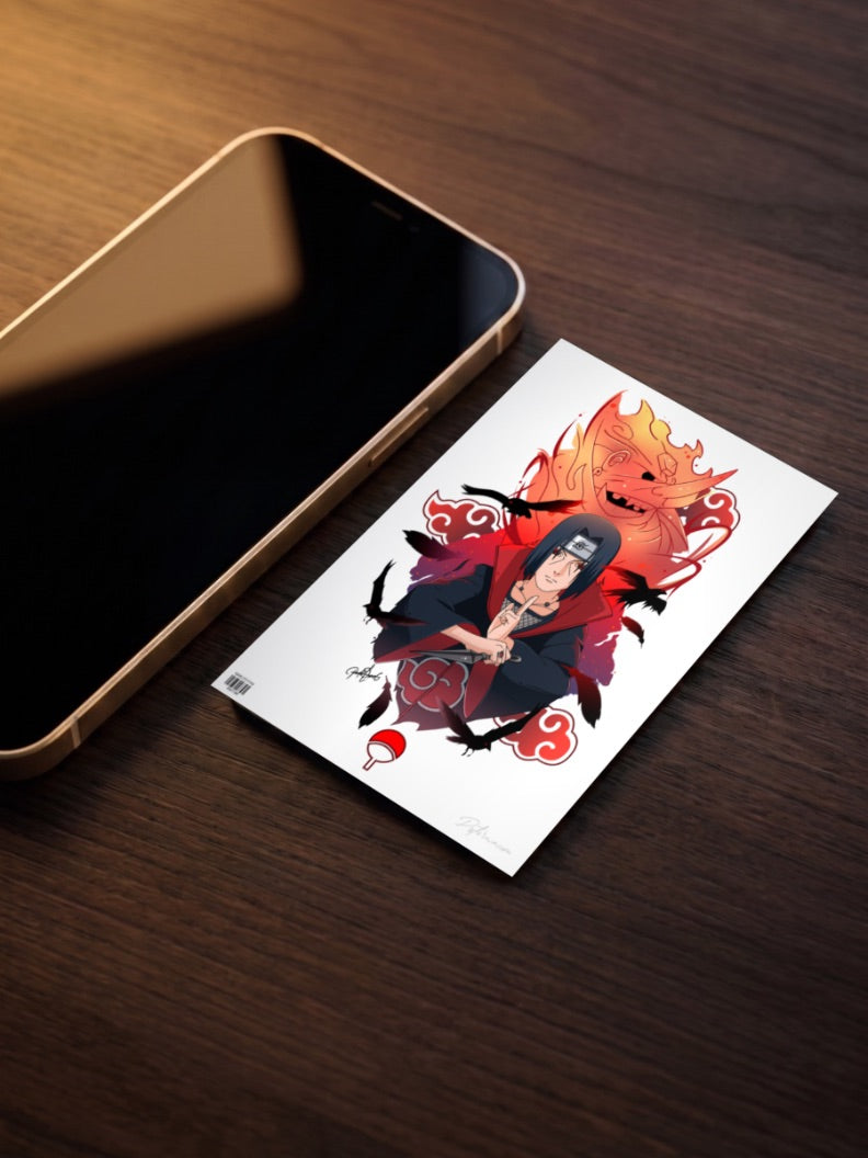 Itachi Uchiha Art Poster