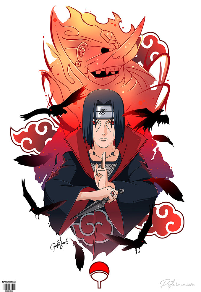 Itachi Uchiha Art Poster