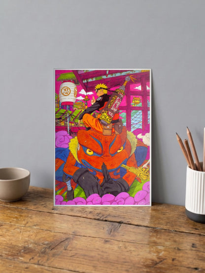 Naruto Sage form Poster