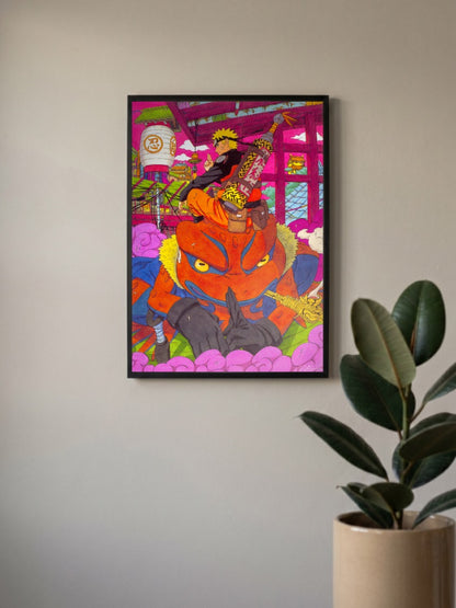 Naruto Sage form Poster