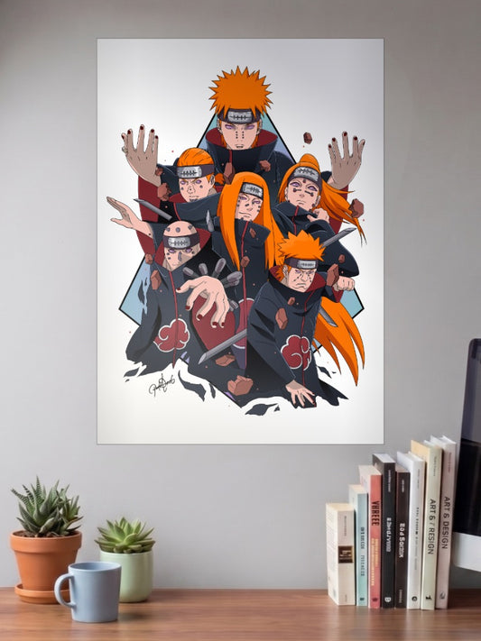 Six Paths of Pain Poster