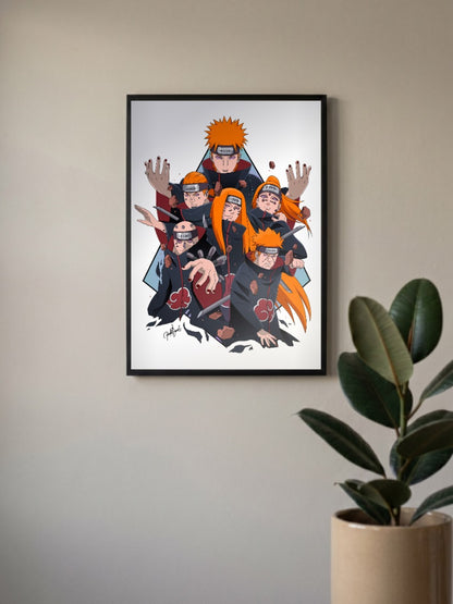 Six Paths of Pain Poster