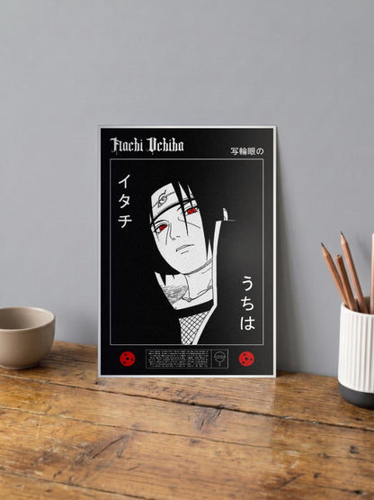 Itachi dark mode Poster