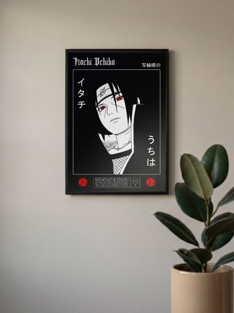 Itachi dark mode Poster