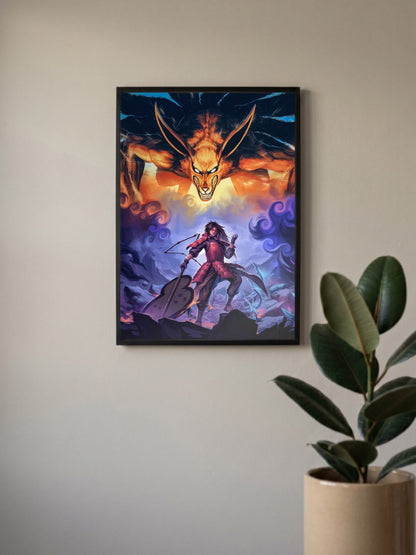 Madara Uchiha Fan Art Poster