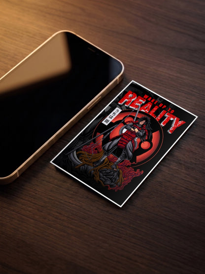 Madara Uchiha | Wake Up To Reality | Anime Poster