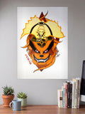 Naruto Hokage Nine Tails Poster
