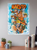 Naruto Collage Title Poster