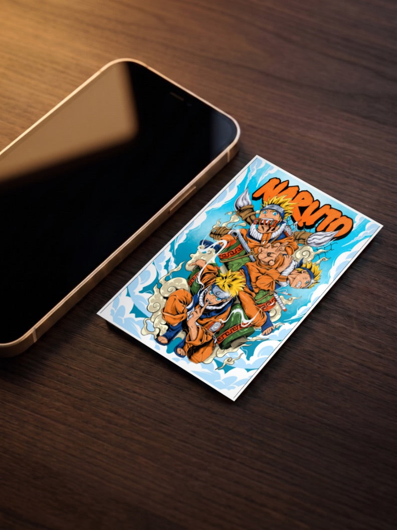 Naruto Collage Title Poster
