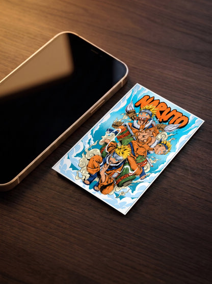 Naruto Collage Title Poster